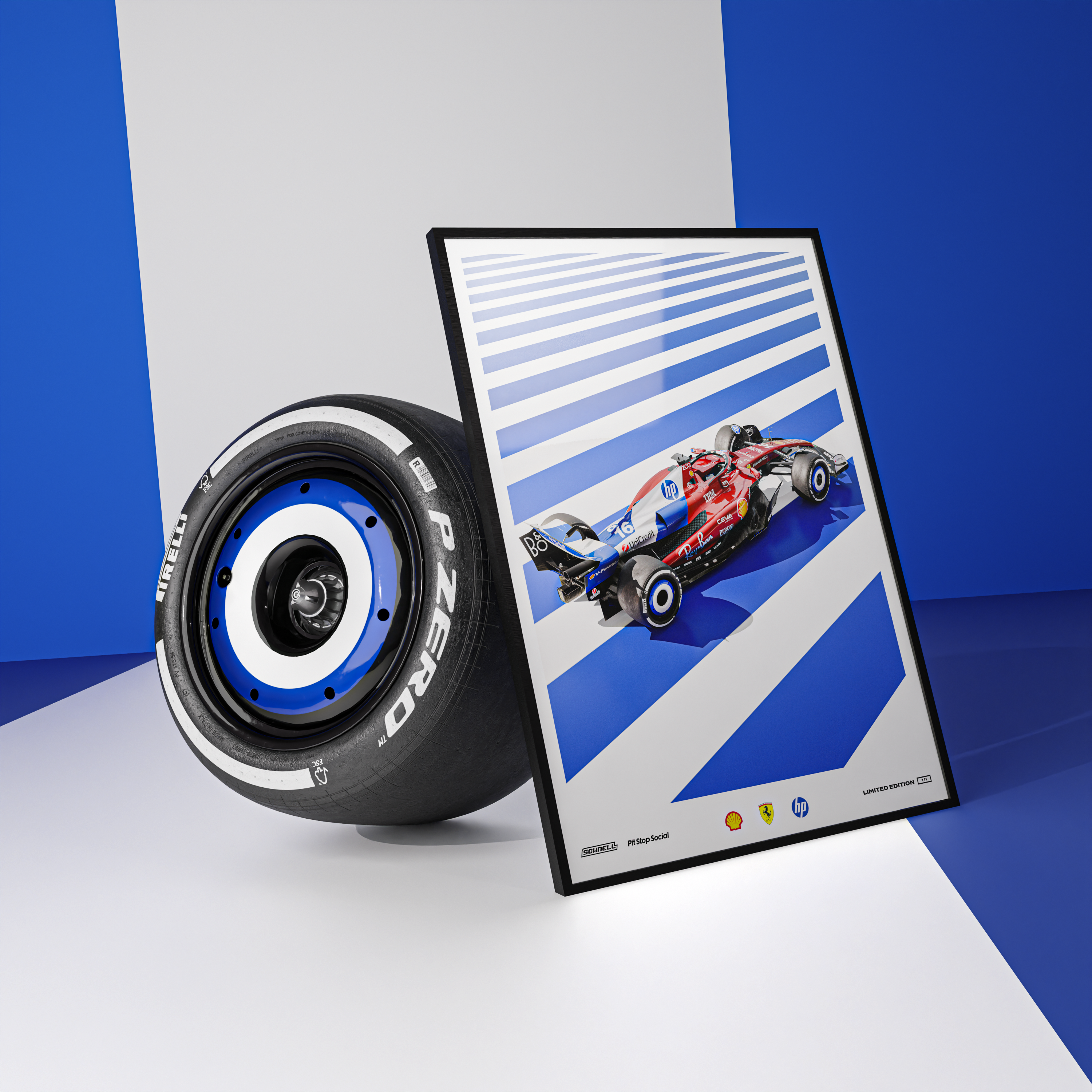 POSTER SCUDERIA FERRARI